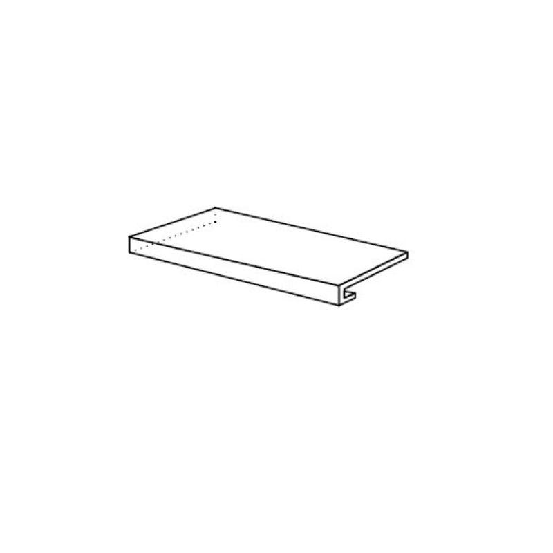 La Fabbrica AVA AGGLOMERATE Gradone Angolare Tahiti 33x120x3,2 cm 8.8 mm Mat