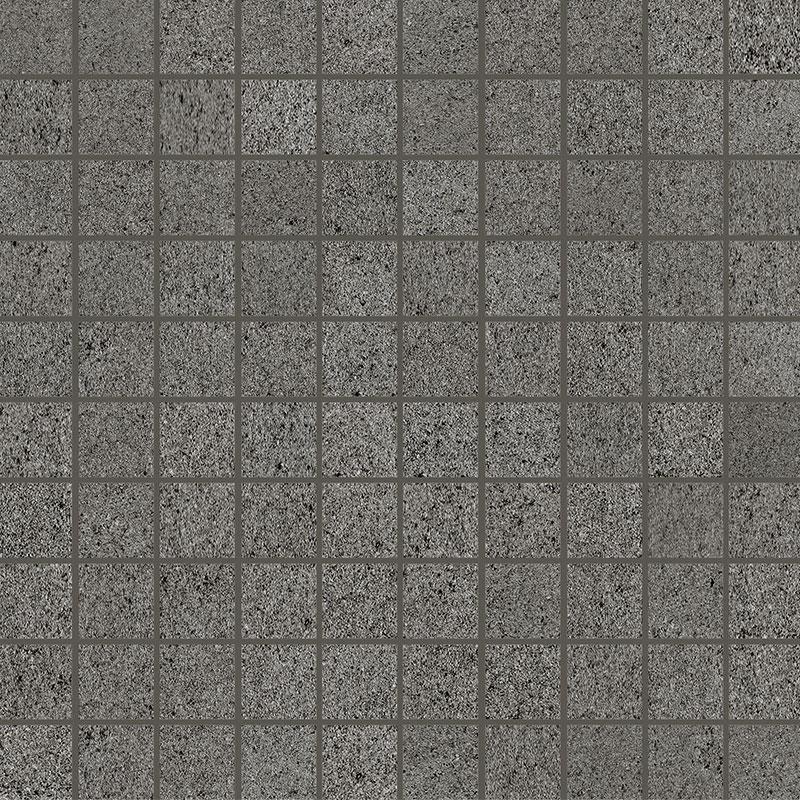 Architectural Design BUILDTECH 2.0 BUILD COAL GG MOSAICO 30x30 cm 9 mm Mat