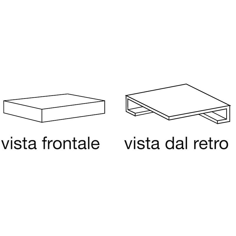 Gradone Costa Retta Angolare DX Clarus