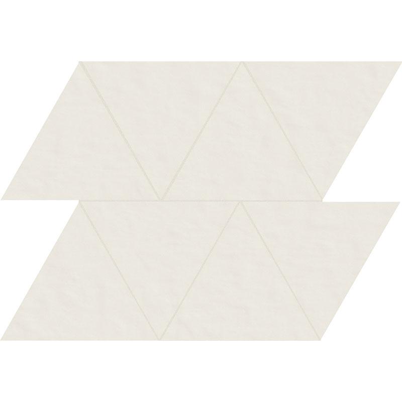 Creative Design NEUTRA 6.0 MOSAICO 01 BIANCO MOSAICO MODULO TRIANGOLO F 10x15 cm 6 mm Mat