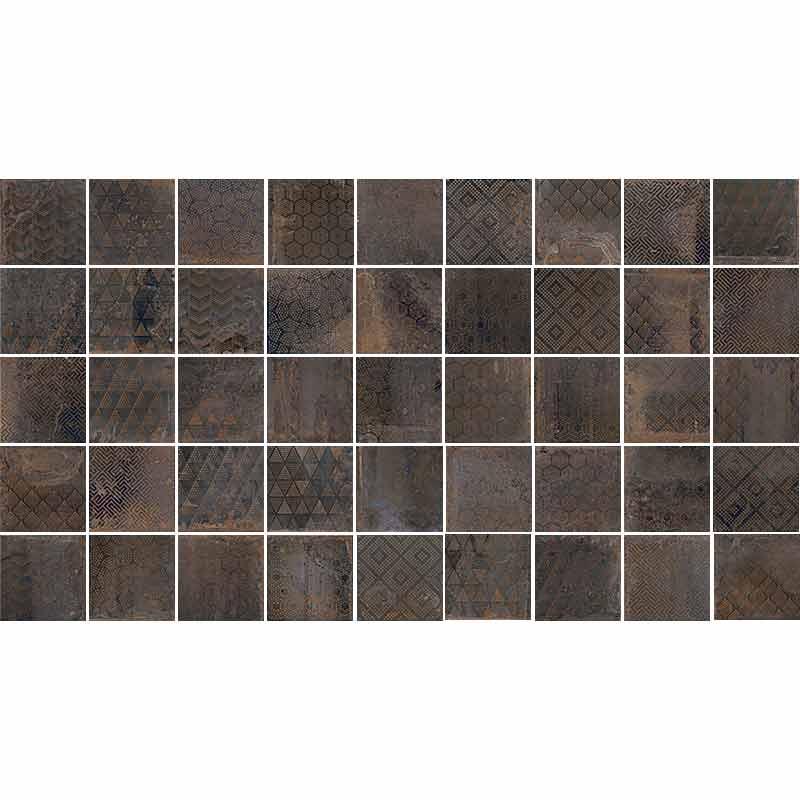 Ceramica Sant'Agostino OXIDART PATCHWORK DARK 20x20 cm 10 mm Mat