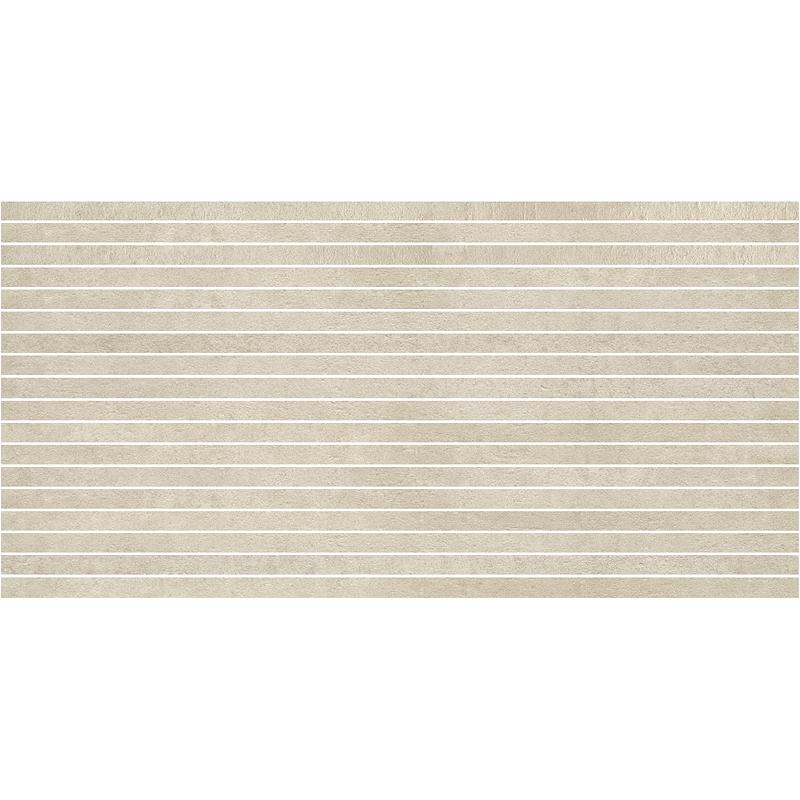 Gigacer CONCRETE MOSAICO STRIPES WHITE 30x60 cm 4.8 mm Concrete