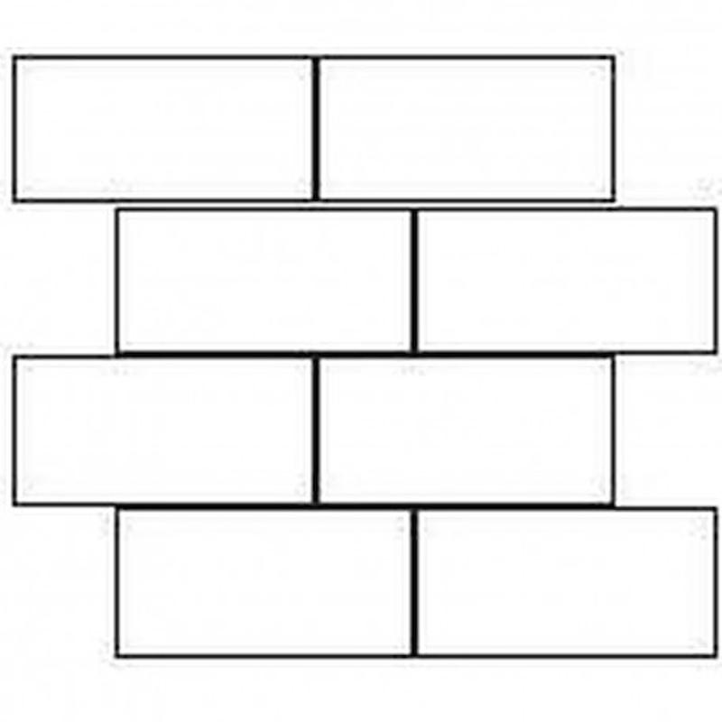 Architectural Design BUILDTECH 2.0 BUILD WHITE CE MURETTO SFALSATO 7,5X15 30x30 cm 9 mm Souple