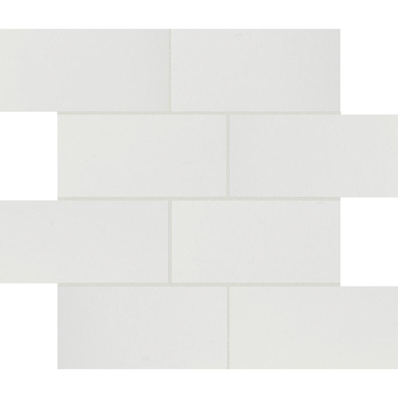 Architectural Design B&W MARBLE WHITE MURETTO SFALSATO 7,5x15 30x30 cm 6 mm Haut Brillant