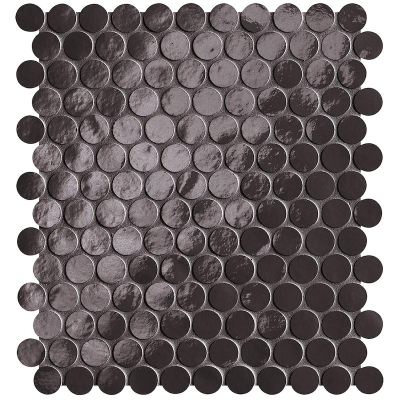 Fap GLIM Mosaico Round Lavagna 29,5x32,5 cm 9 mm Brillant