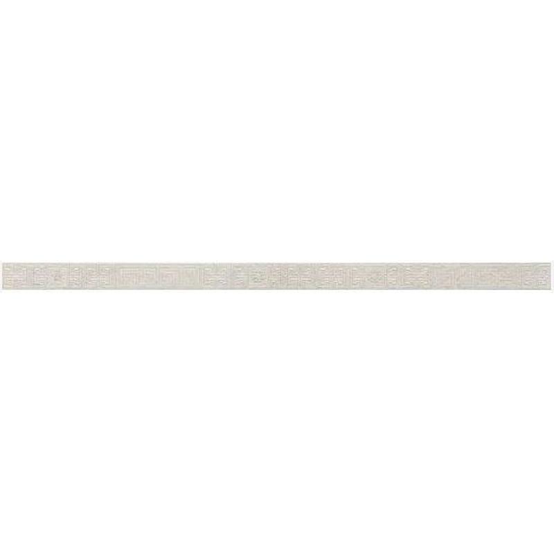 VERSACE GREEK Listello Bianco 4x80 Mat