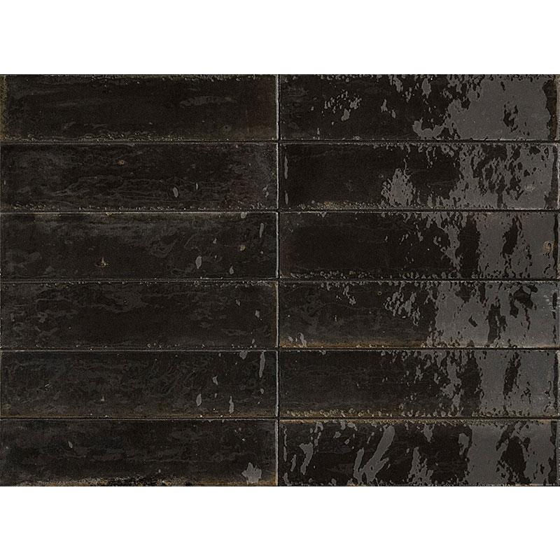 Marazzi LUME Black 6x24 cm 10 mm Lux