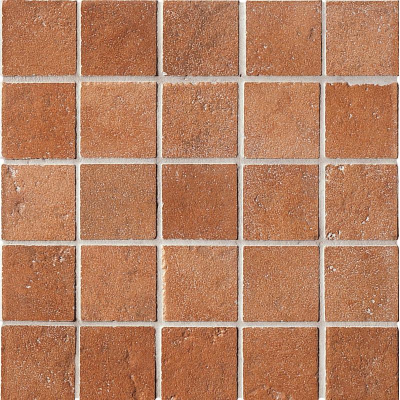 ABK PETRAIA Mosaico Quadretti Cotto 33,3x33,3 cm 8.5 mm Mat