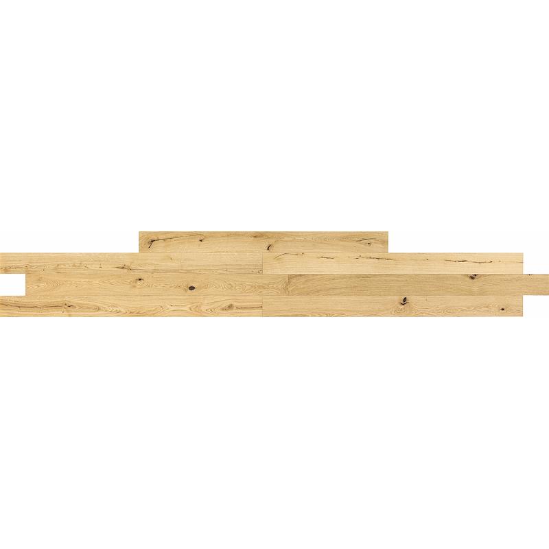 Woodco DREAM ROVERE NATURALE WILD TAVOLA 3 160x1400/2200 cm 15 mm Brossée Vernis extra mat
