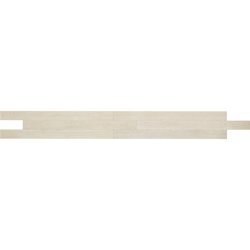 Woodco DREAM ROVERE BIANCO LISTONCINO 70x420/700 cm 10 mm Brossée Vernis extra mat