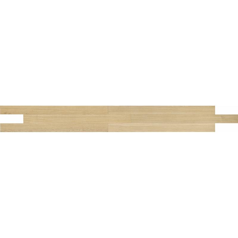 Woodco DREAM ROVERE CREMA LISTONCINO 90x600/1200 cm 10 mm Brossée Vernis extra mat