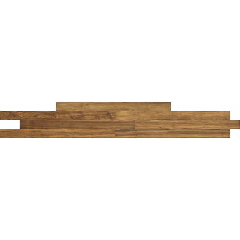 Woodco DREAM TEAK NATURALE LISTONCINO 90x600/1200 cm 10 mm Brossée Vernis extra mat